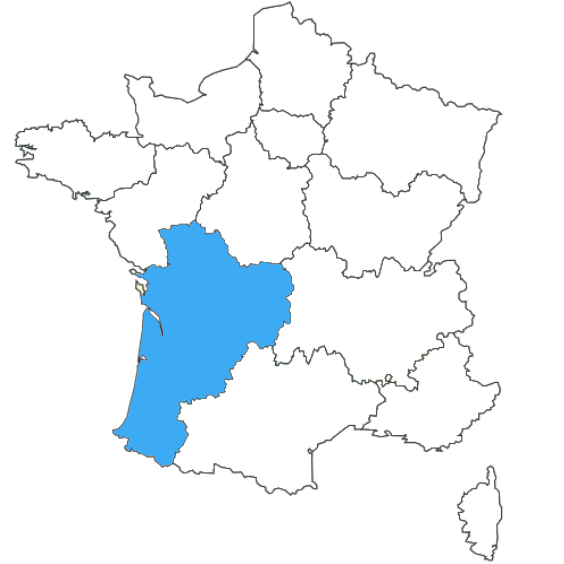 Urbex locations in Maps NouvelleAquitaine Urbex Direct